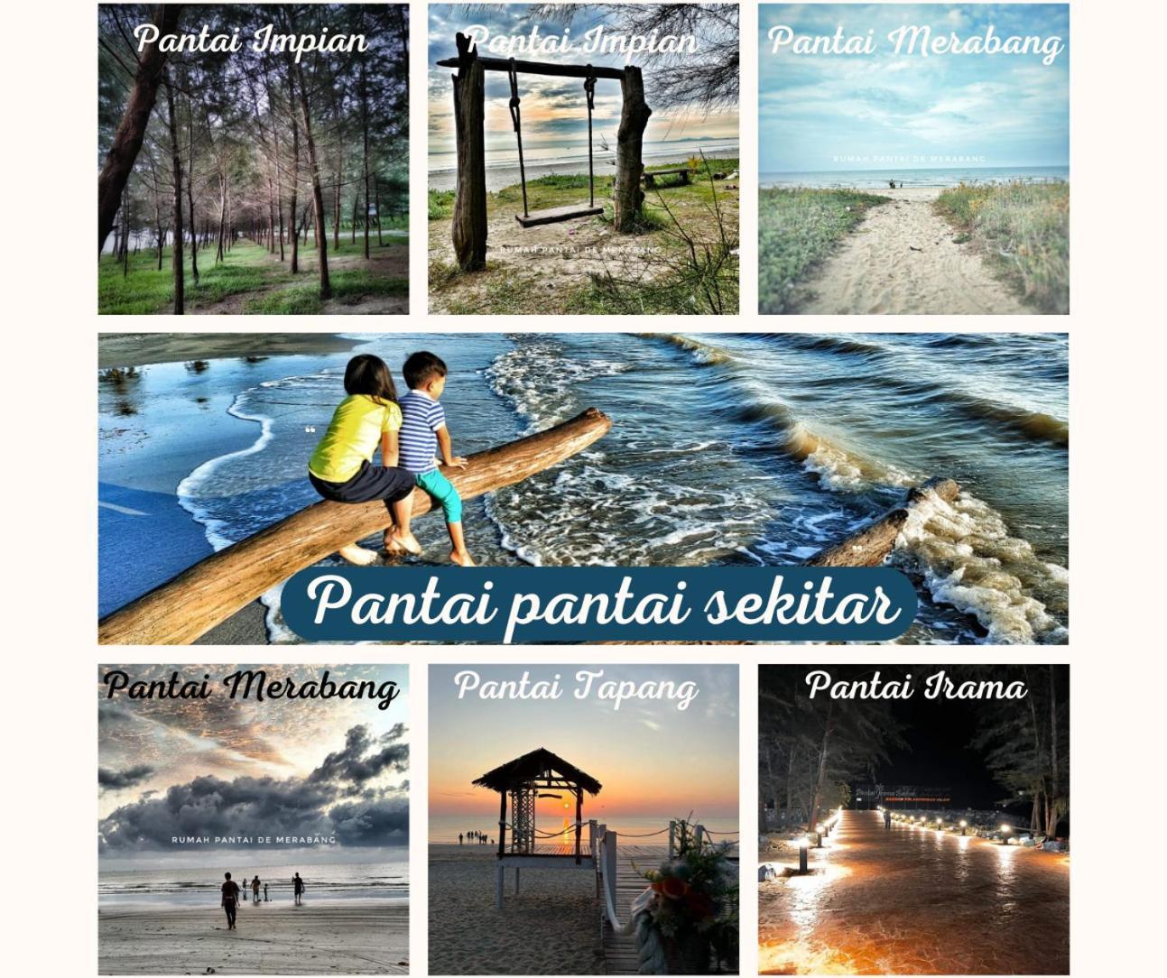Rumah Pantai De Merabang Бачок Экстерьер фото